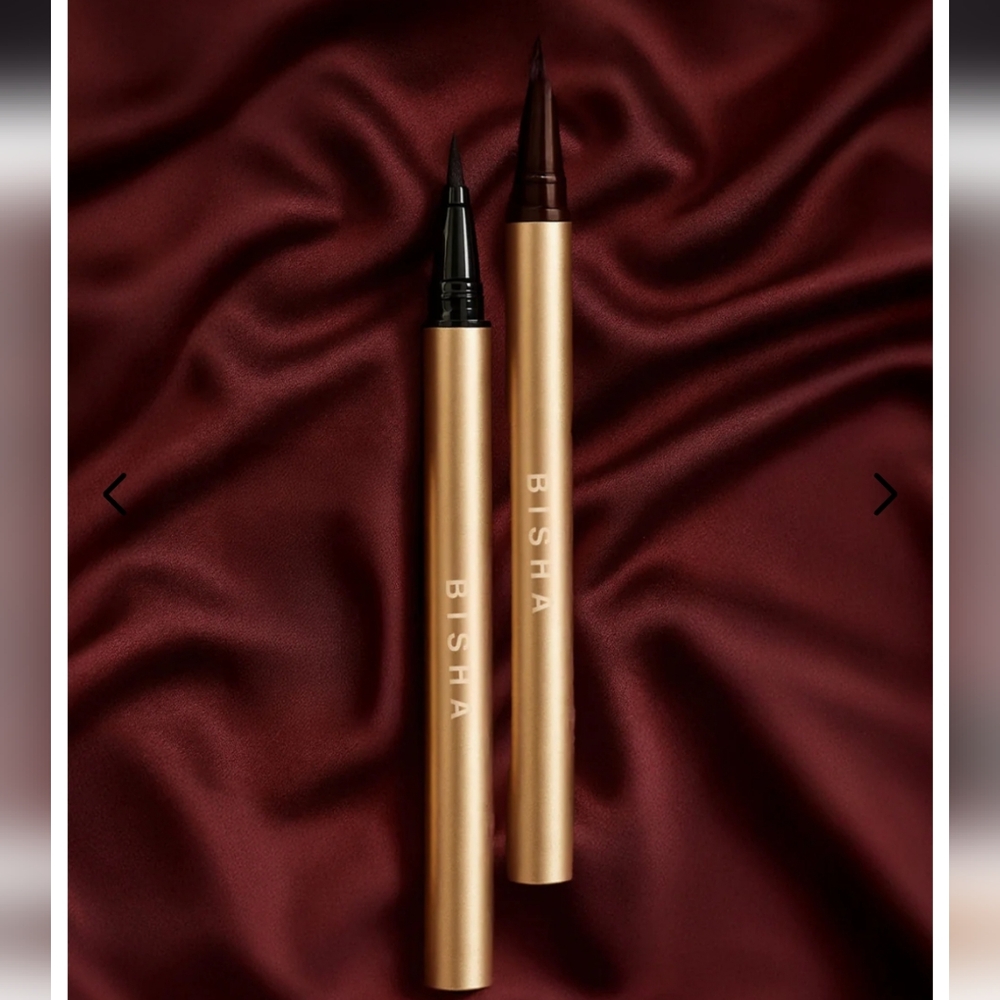 BISHA Essential Eyeliner Duo Set- Black And Brown Liquid Eyeliner